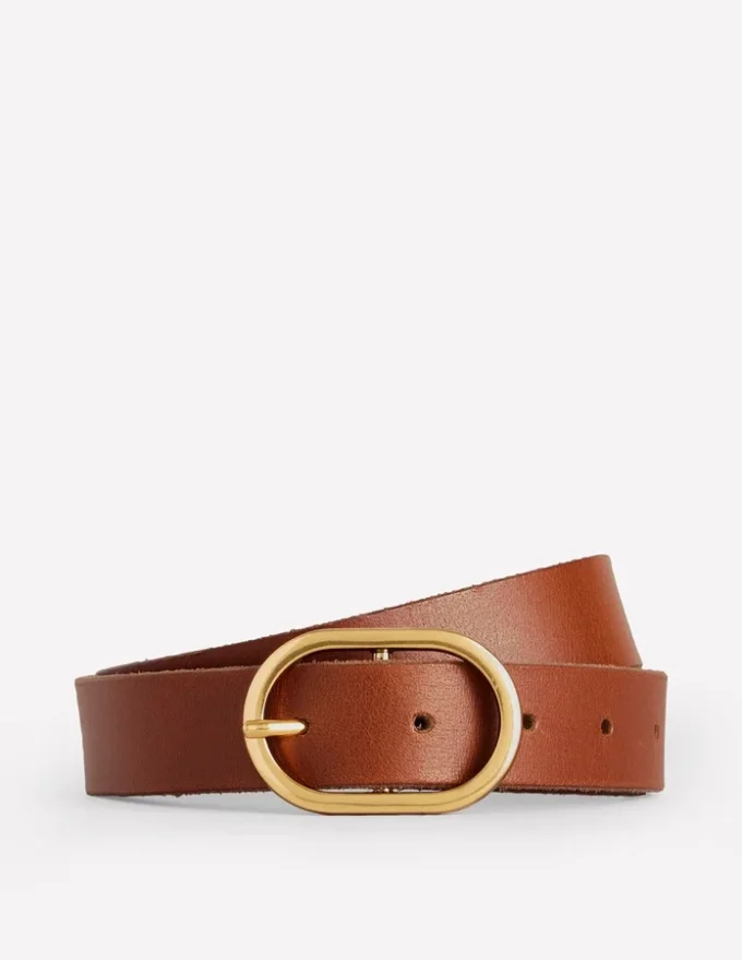 Classic Leather Belt Tan Classic Leather Belt Tan