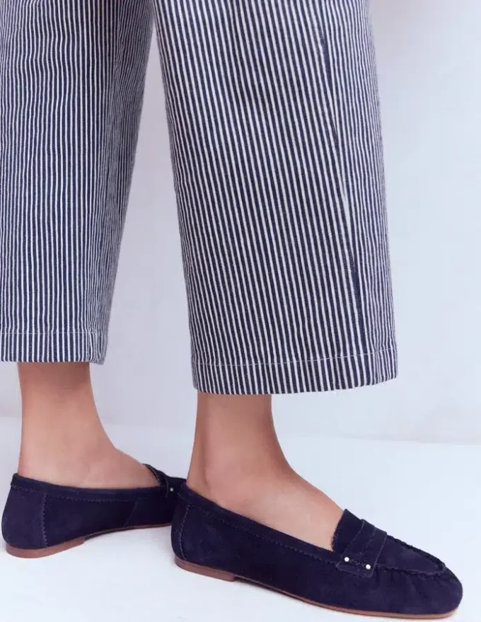 Classic Penny Loafers Dark Navy Classic Penny Loafers Dark Navy