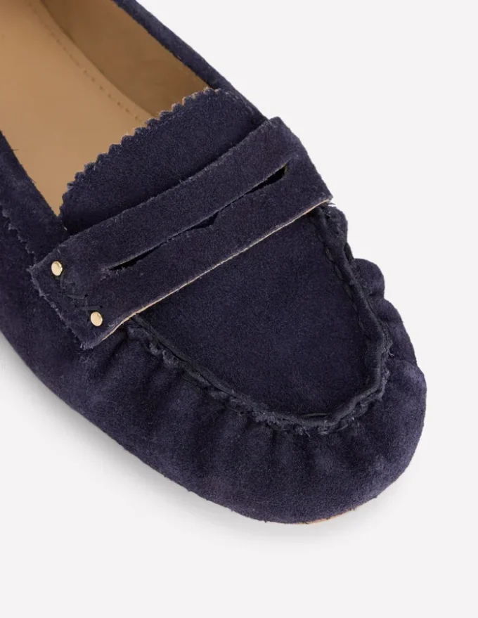 Classic Penny Loafers Dark Navy Classic Penny Loafers Dark Navy