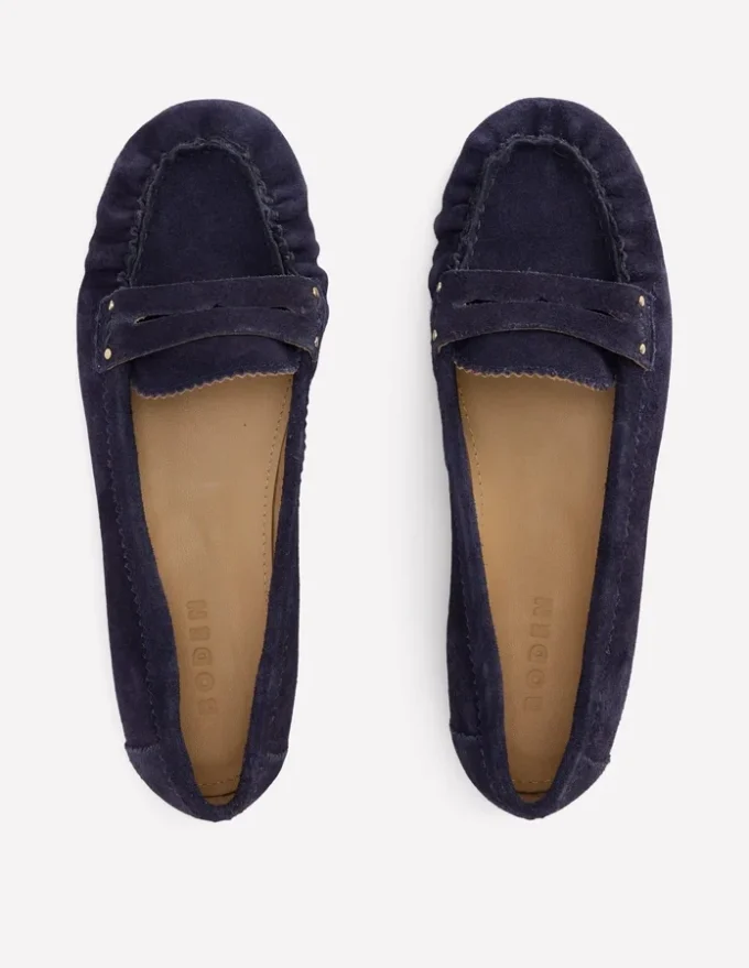 Classic Penny Loafers Dark Navy Classic Penny Loafers Dark Navy