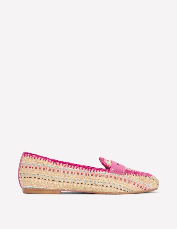 Classic Penny Loafers Multi Raffia Classic Penny Loafers Multi Raffia