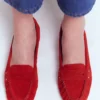Classic Penny Loafers Red Classic Penny Loafers Red