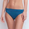Classic Ruched Bikini Bottoms Ocean View