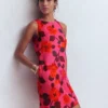 Classic Shift Dress Pink, Elaborate Blossom Classic Shift Dress Pink, Elaborate Blossom