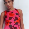 Classic Shift Dress Pink, Elaborate Blossom Classic Shift Dress Pink, Elaborate Blossom