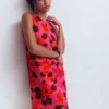 Classic Shift Dress Pink, Elaborate Blossom Classic Shift Dress Pink, Elaborate Blossom