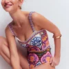Clean Sweetheart Swimsuit Multi, Ornamental Garden Clean Sweetheart Swimsuit Multi, Ornamental Garden