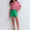 Cleo Linen Top Pink, Daisy Blossom Cleo Linen Top Pink, Daisy Blossom
