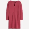 Colette Ottoman Shift Dress Ruby Red