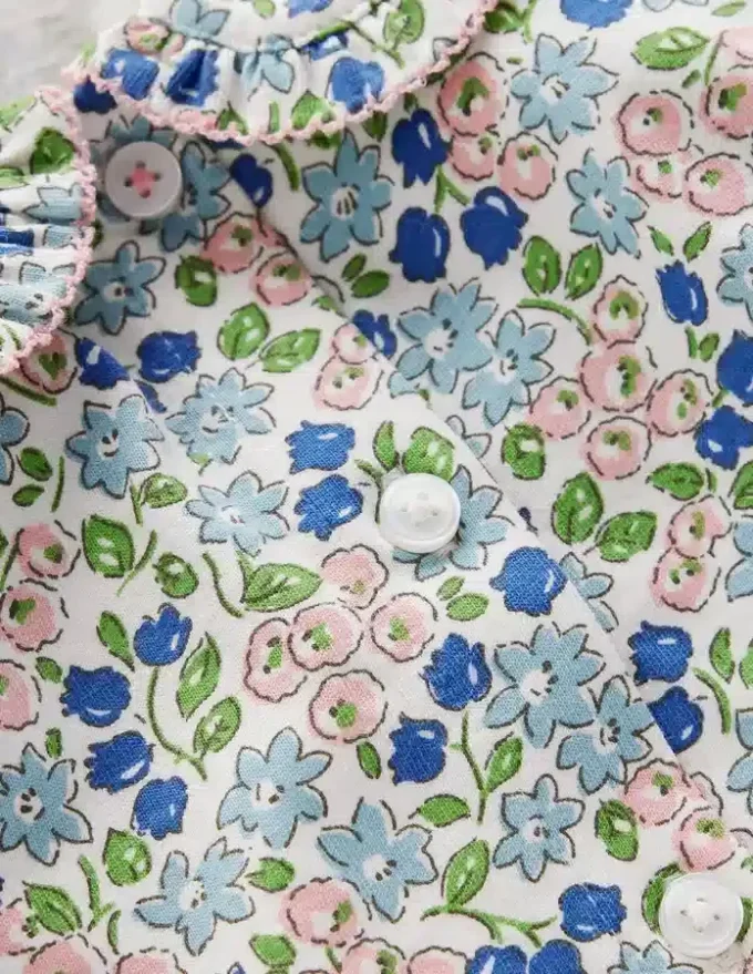 Collared Jersey Play Set Bluebell Flowerbed Collared Jersey Play Set Bluebell Flowerbed