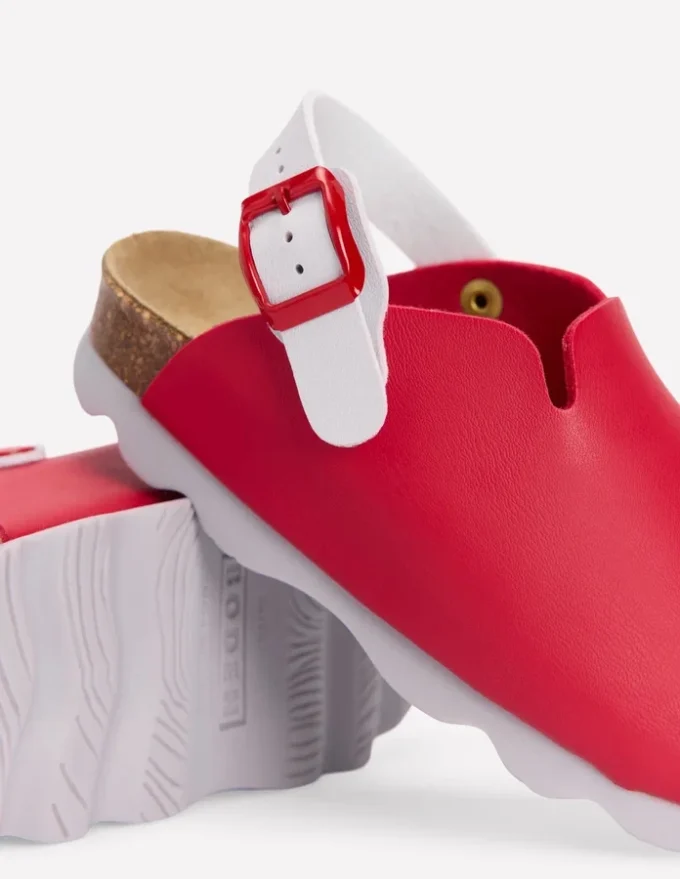 Colourblock Clogs Firecracker Red Colourblock Clogs Firecracker Red