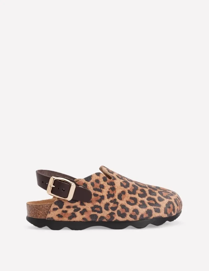Colourblock Clogs Leopard Colourblock Clogs Leopard