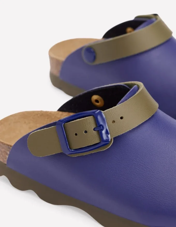 Colourblock Clogs Navy Colourblock Clogs Navy