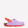 Colourblock Clogs VIOLET TULIP/ HOT CORAL