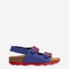 Colourblock Sandals Medieval Blue