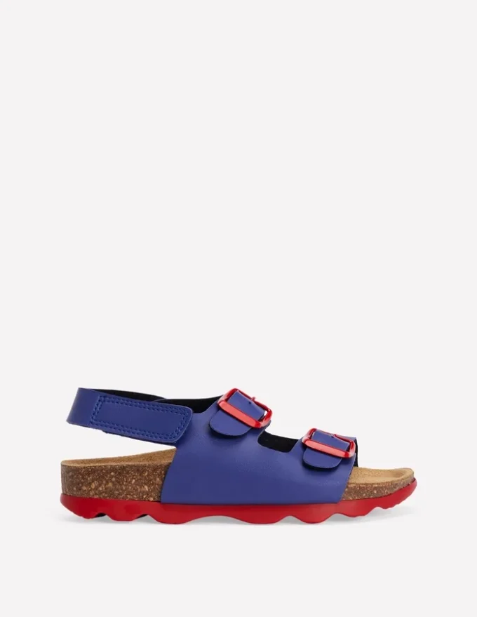Colourblock Sandals Medieval Blue