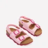 Colourblock Sandals Pink