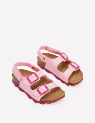 Colourblock Sandals Pink