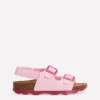 Colourblock Sandals Pink