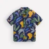 Cotton Linen Shirt Multi Chameleon
