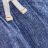 Cotton Linen Shorts Chambray