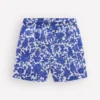 Cotton Linen Shorts Jungle Woodblock Cotton Linen Shorts Jungle Woodblock