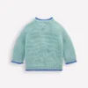 Cotton Logo Cardigan Aquifer Dippy Eggs