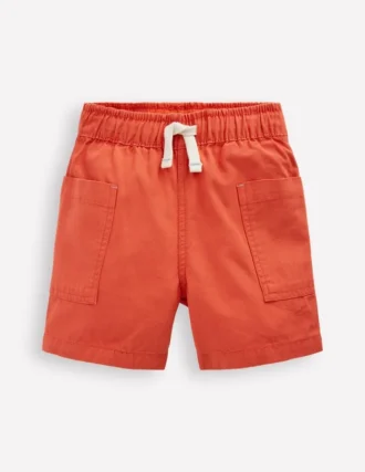 Cotton Pocket Shorts Garnet Rose
