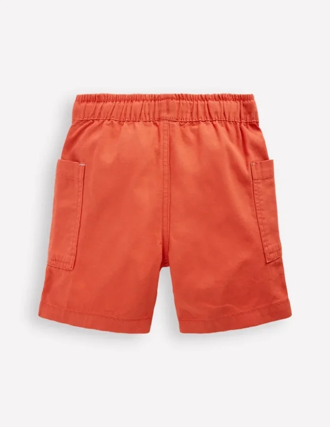 Cotton Pocket Shorts Garnet Rose