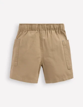 Cotton Pocket Shorts Macadamia