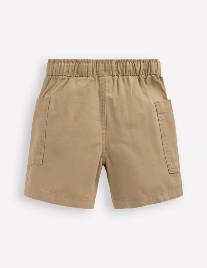 Cotton Pocket Shorts Macadamia