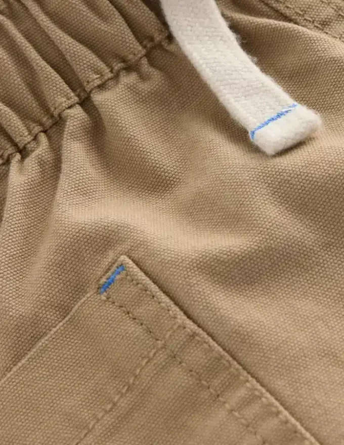 Cotton Pocket Shorts Macadamia