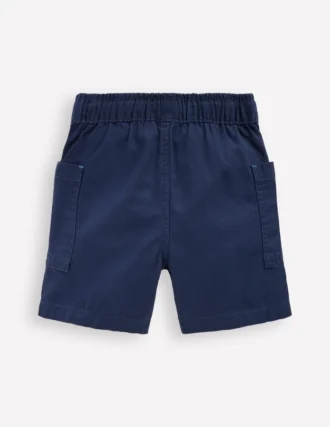 Cotton Pocket Shorts Medieval Blue