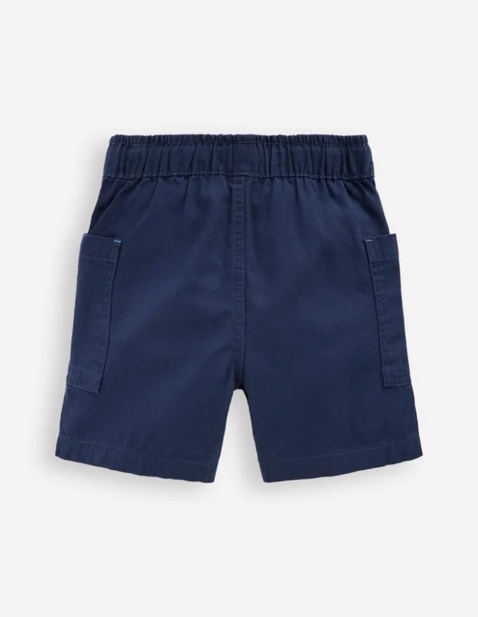 Cotton Pocket Shorts Medieval Blue