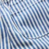 Cotton Pull-on Pants Blue and Ivory Stripe Cotton Pull-on Pants Blue and Ivory Stripe