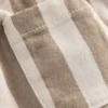 Cotton Pull-on Pants Neutral Stripe Cotton Pull-on Pants Neutral Stripe