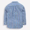 Cotton Shirt Blue Gingham