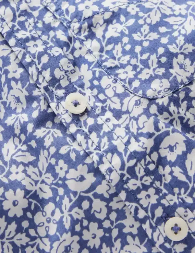 Cotton Shirt Ditsy Floral