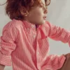 Cotton Shirt Red Ticking