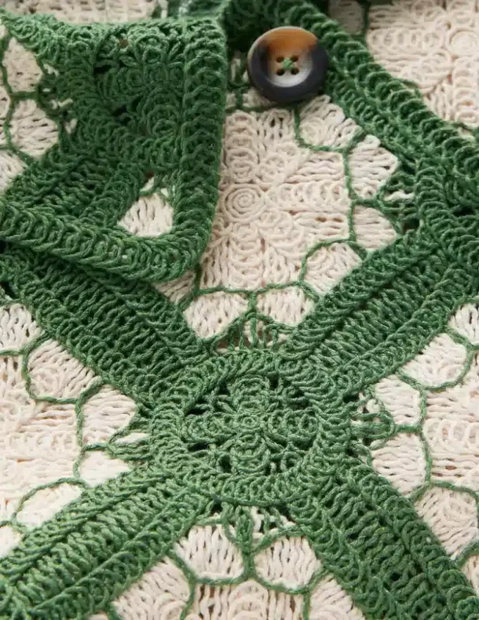 Crochet Jacket Multi Crochet Jacket Multi
