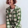 Crochet Jacket Multi Crochet Jacket Multi