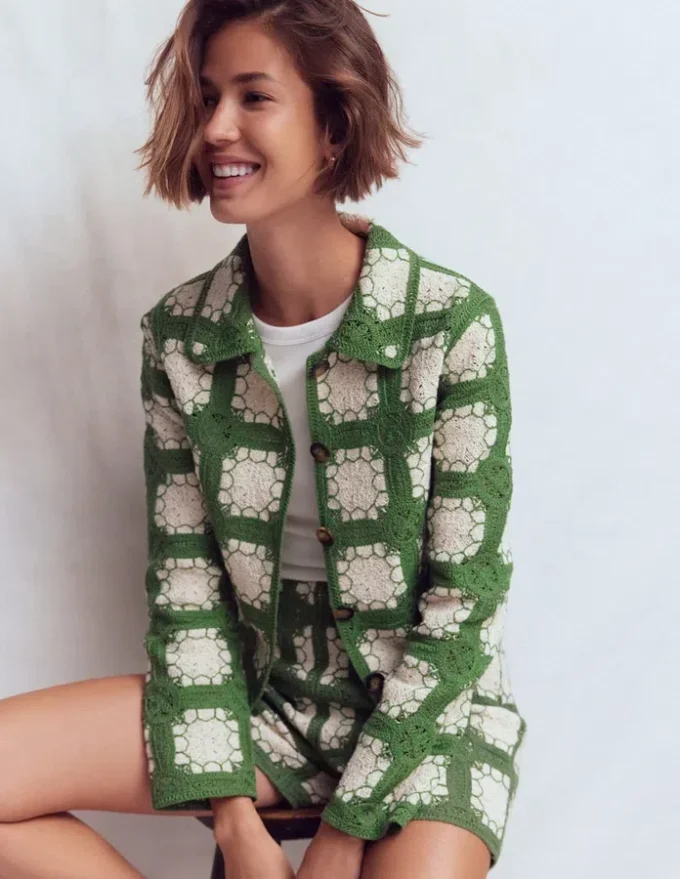 Crochet Jacket Multi Crochet Jacket Multi