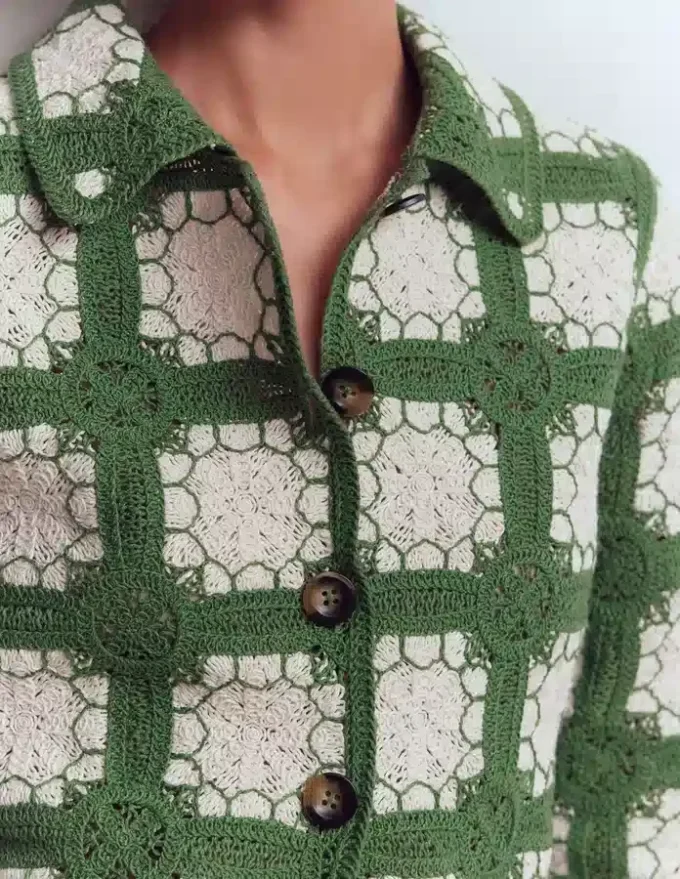 Crochet Jacket Multi Crochet Jacket Multi