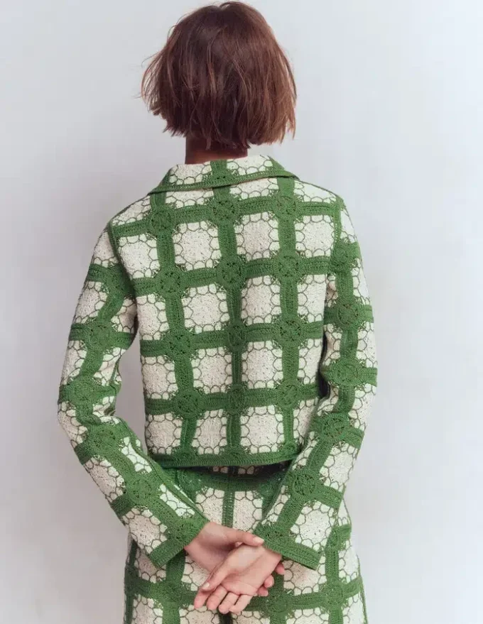 Crochet Jacket Multi Crochet Jacket Multi