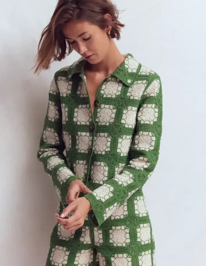 Crochet Jacket Multi Crochet Jacket Multi