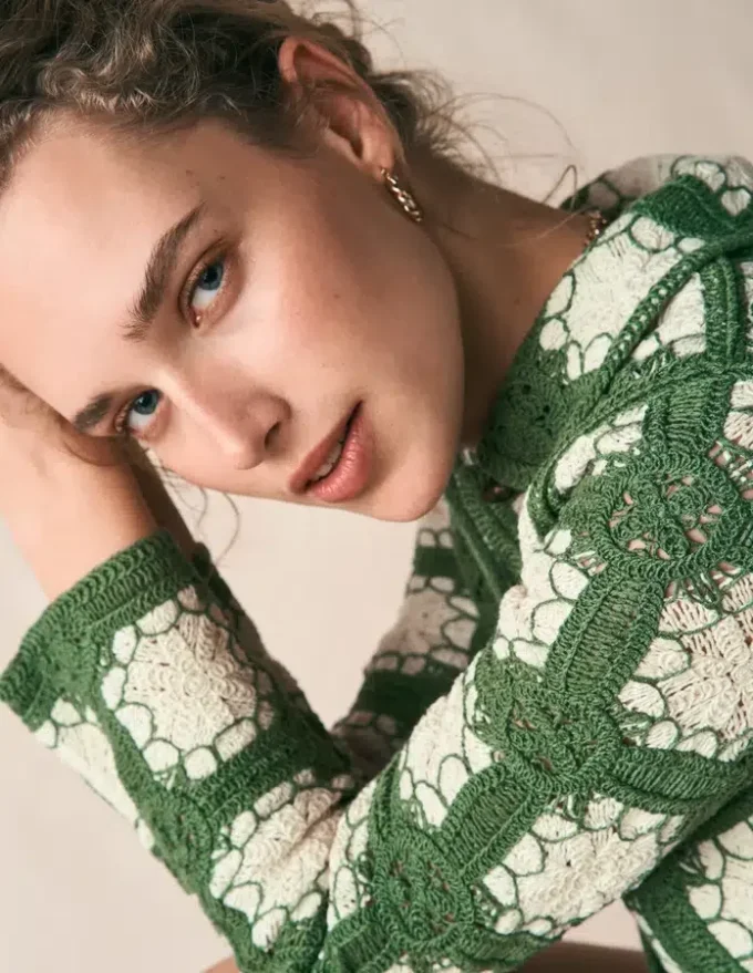 Crochet Jacket Multi Crochet Jacket Multi