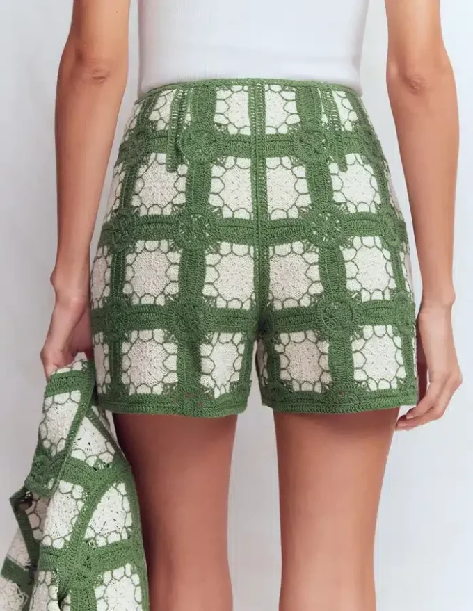 Crochet Shorts Multi Crochet Shorts Multi