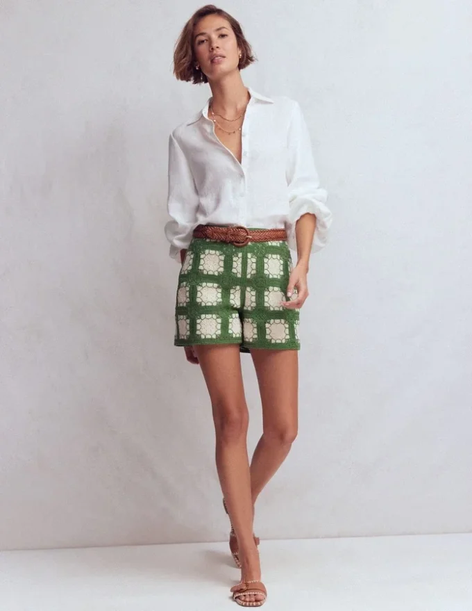 Crochet Shorts Multi Crochet Shorts Multi