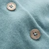 Cropped Cashmere Cardigan Misty Blue Cropped Cashmere Cardigan Misty Blue