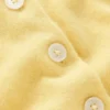 Cropped Cashmere Cardigan Sandstone Yellow Cropped Cashmere Cardigan Sandstone Yellow